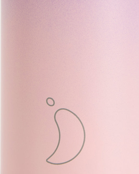 Peach Purple Water Bottle