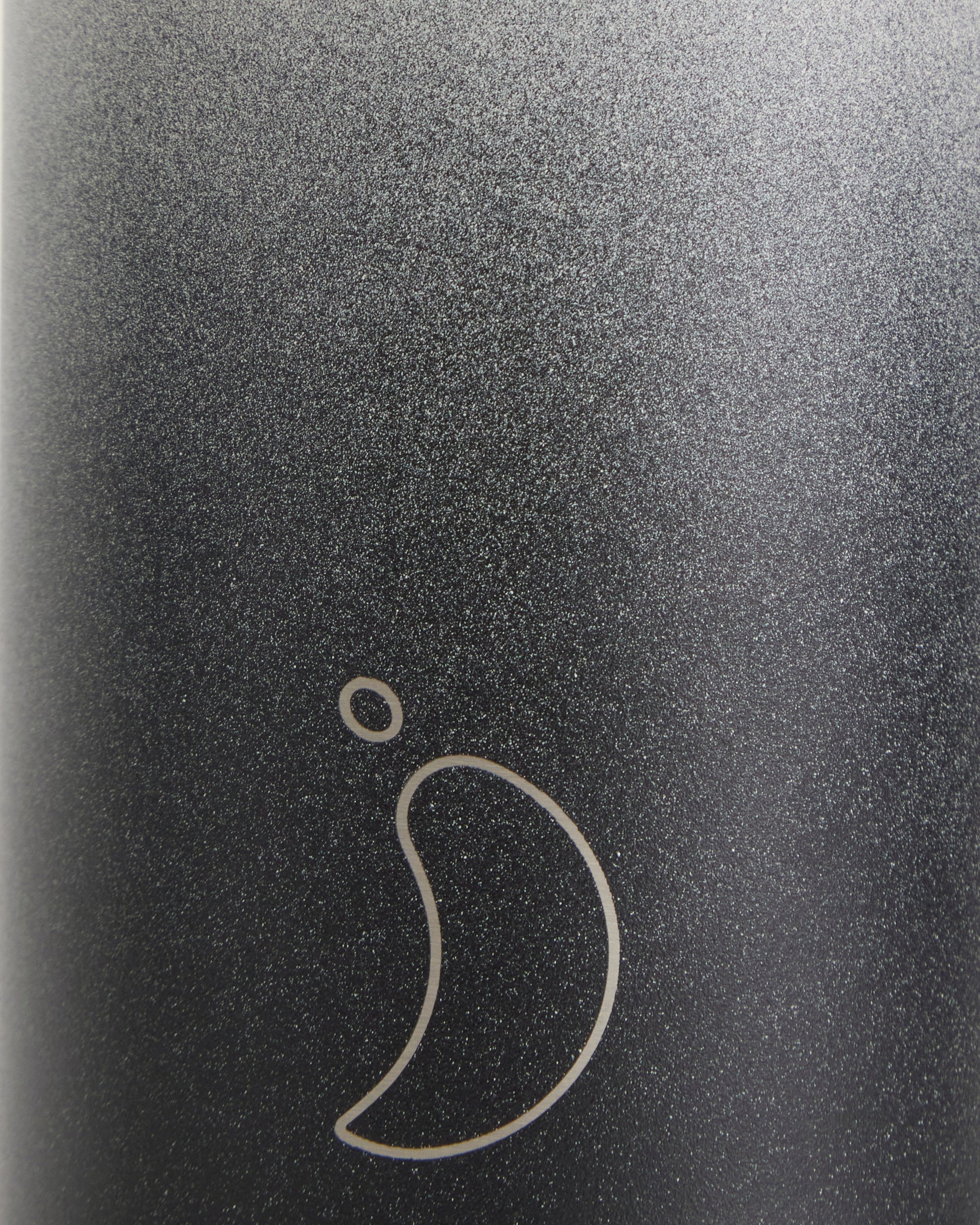 Black Pebble Water Bottle