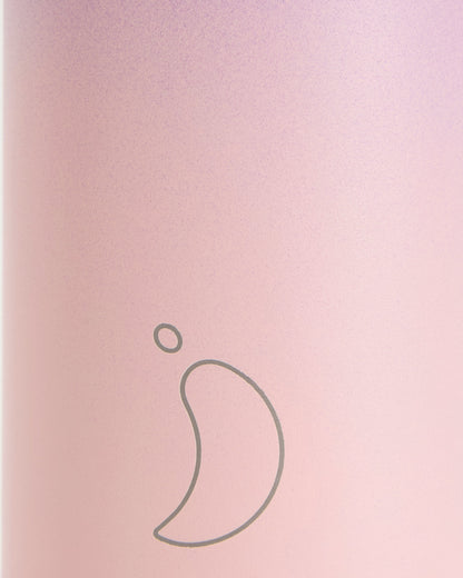 Peach Purple Water Bottle