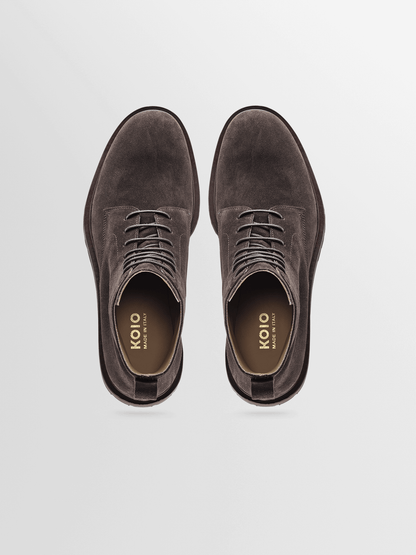 Bergamo Suede Boot in Root