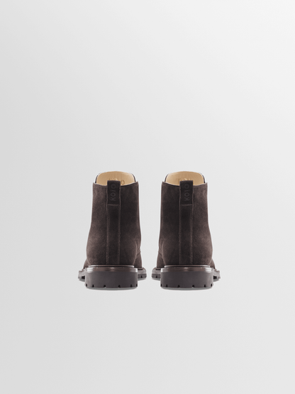 Bergamo Suede Boot in Root