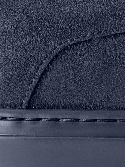 Capri Suede Sneaker in Avio