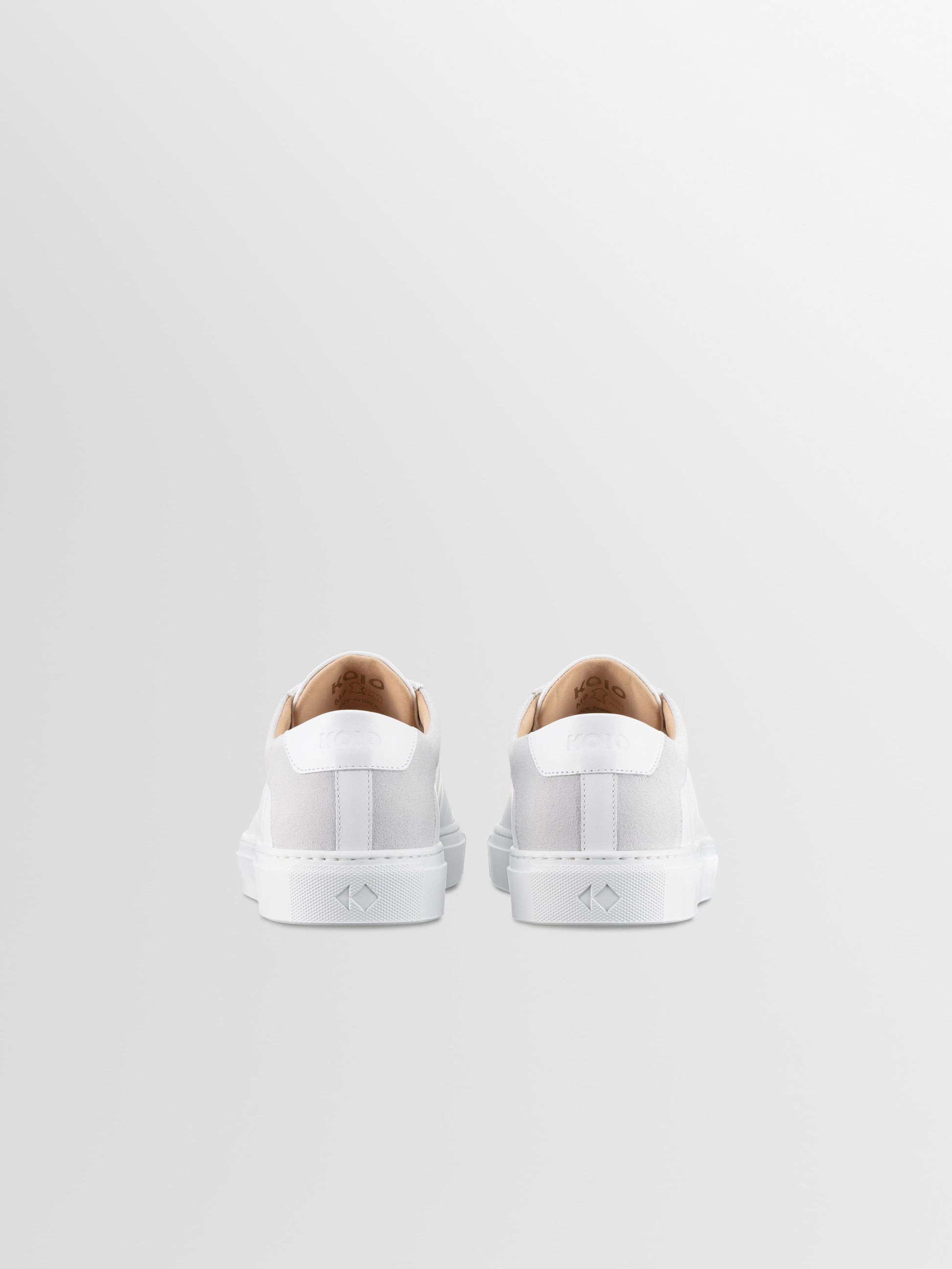 Capri Leather & Suede Sneaker in Avorio