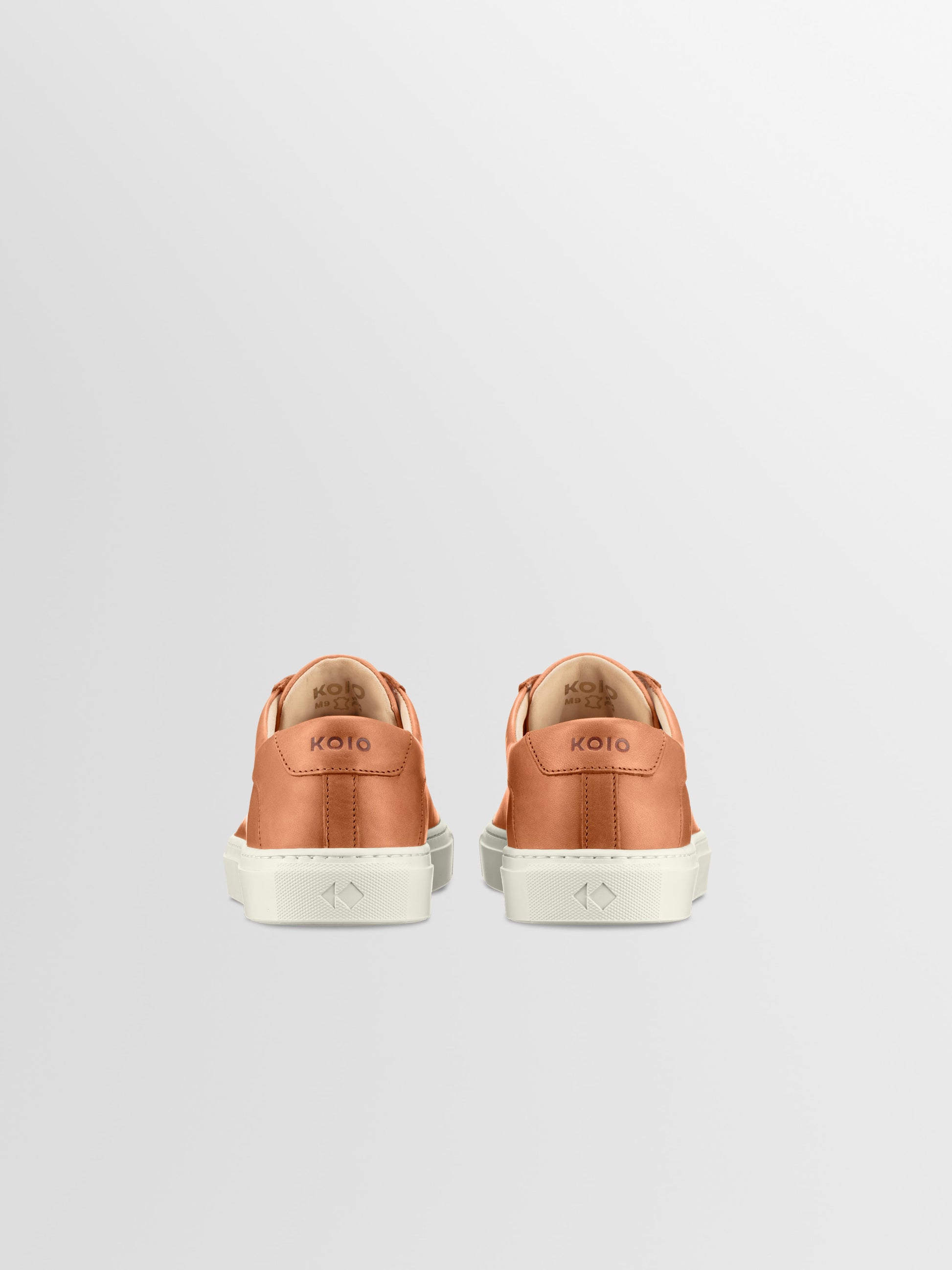 Capri Leather Sneaker in Castagna Wide fit