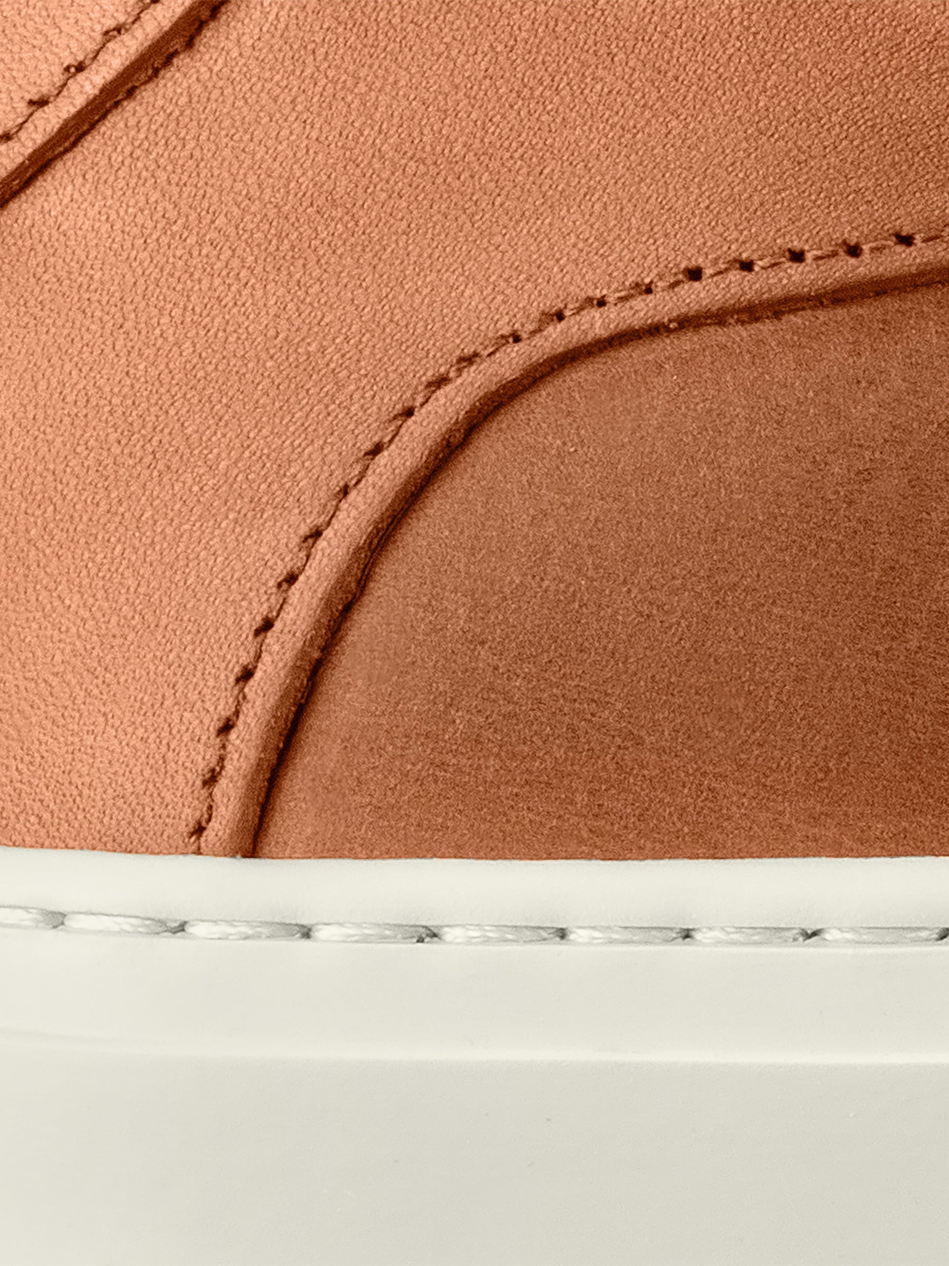 Capri Leather Sneaker in Castagna Wide fit