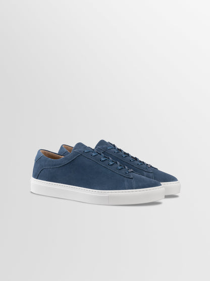 Capri Suede Sneaker in Indigo