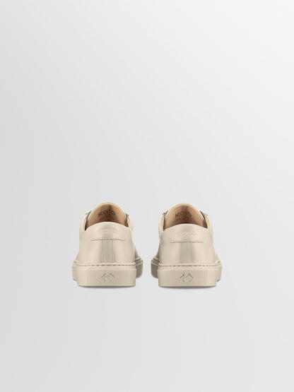 Capri Leather Sneaker in Limestone