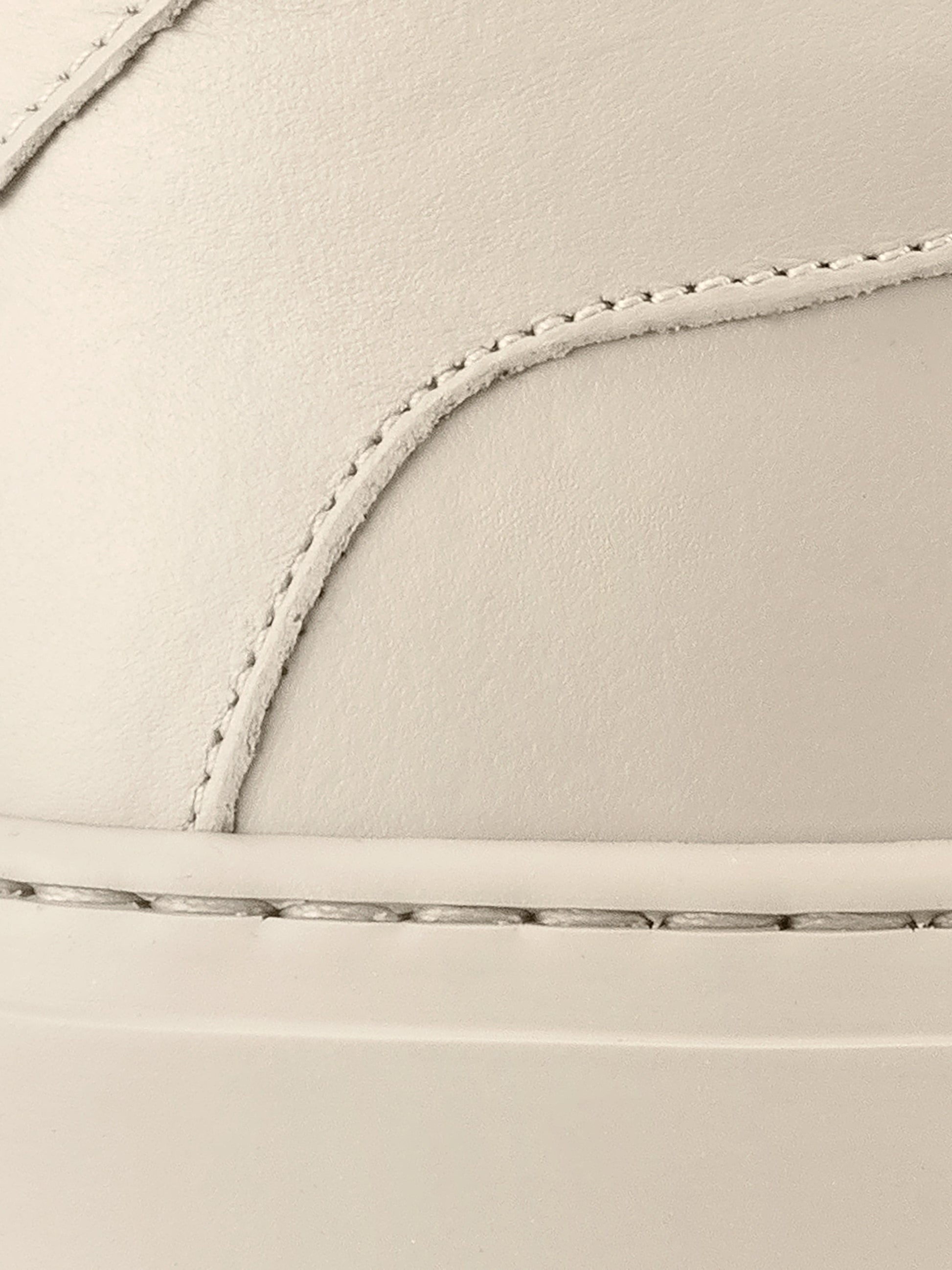 Capri Leather Sneaker in Limestone