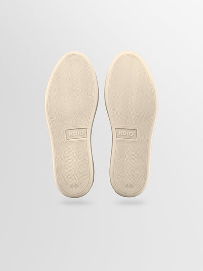 Capri Leather Sneaker in Limestone