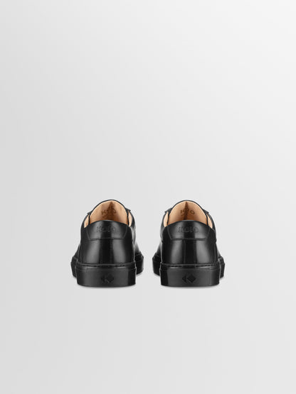 Capri Leather Sneaker in Nero