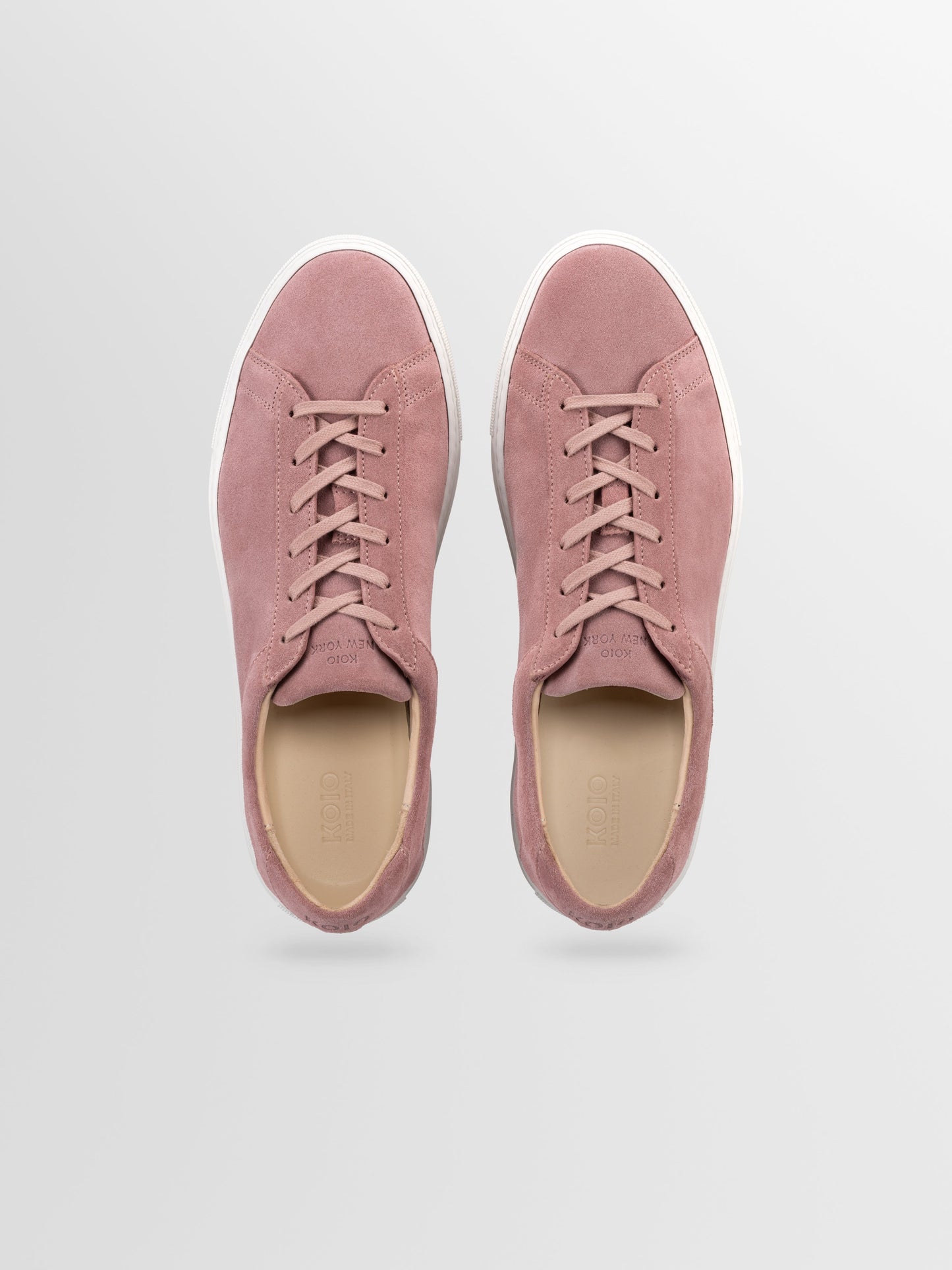 Capri Suede Sneaker in Rose