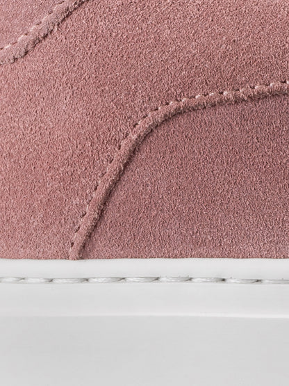 Capri Suede Sneaker in Rose