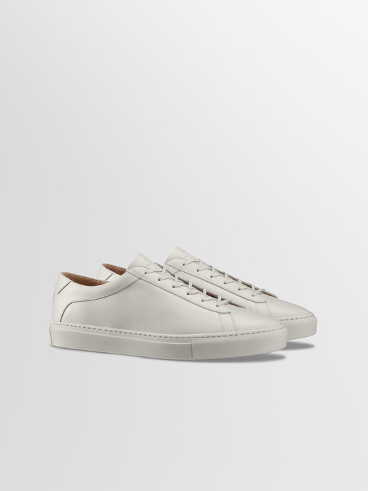 Capri Leather Sneaker in Sandstone