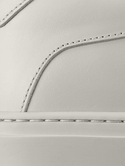 Capri Leather Sneaker in Sandstone Wide Fit