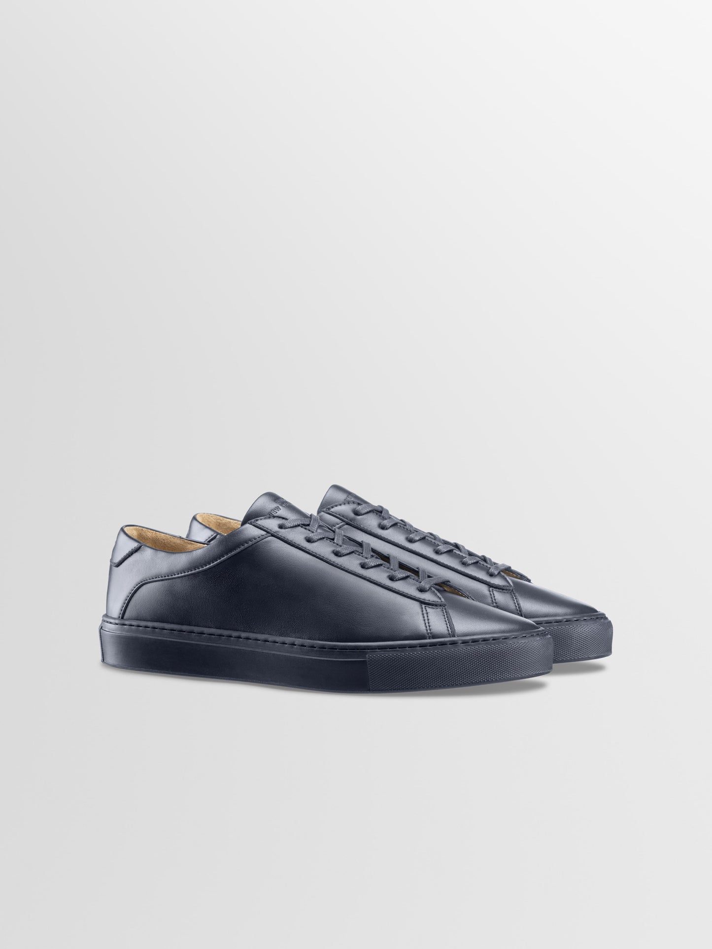 Capri Leather Sneaker in Space