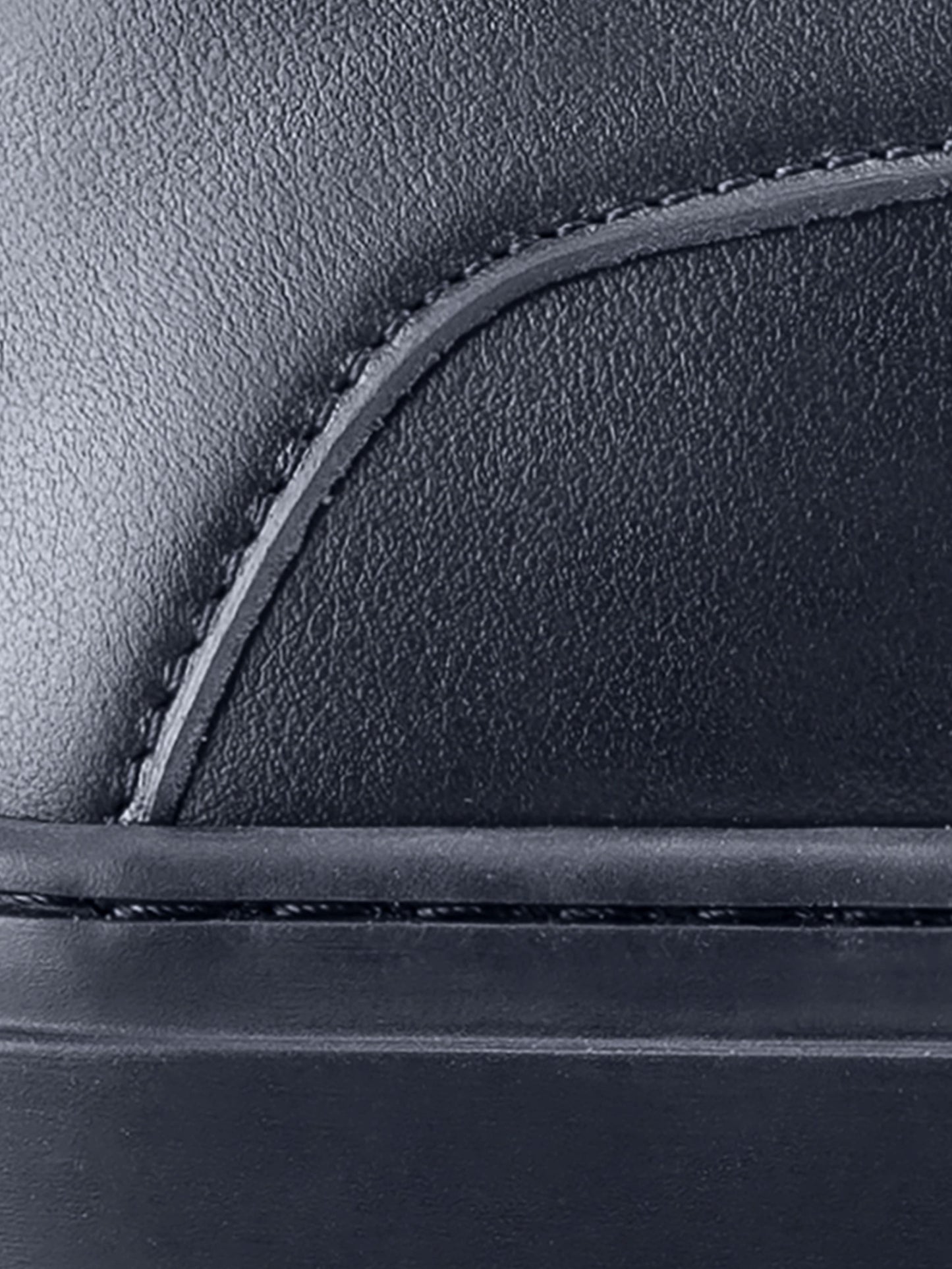 Capri Leather Sneaker in Space