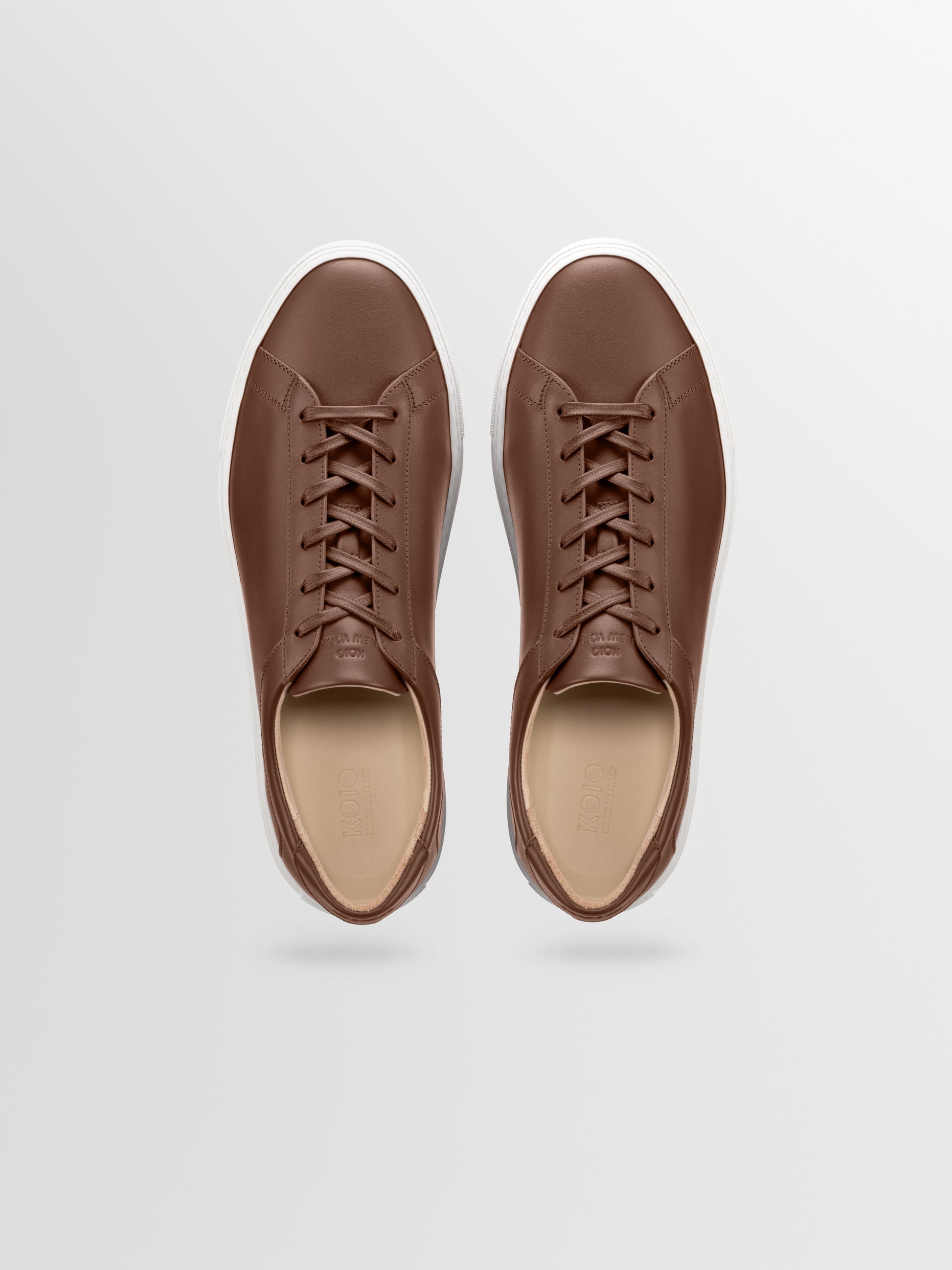 Capri Leather Sneaker in Terra