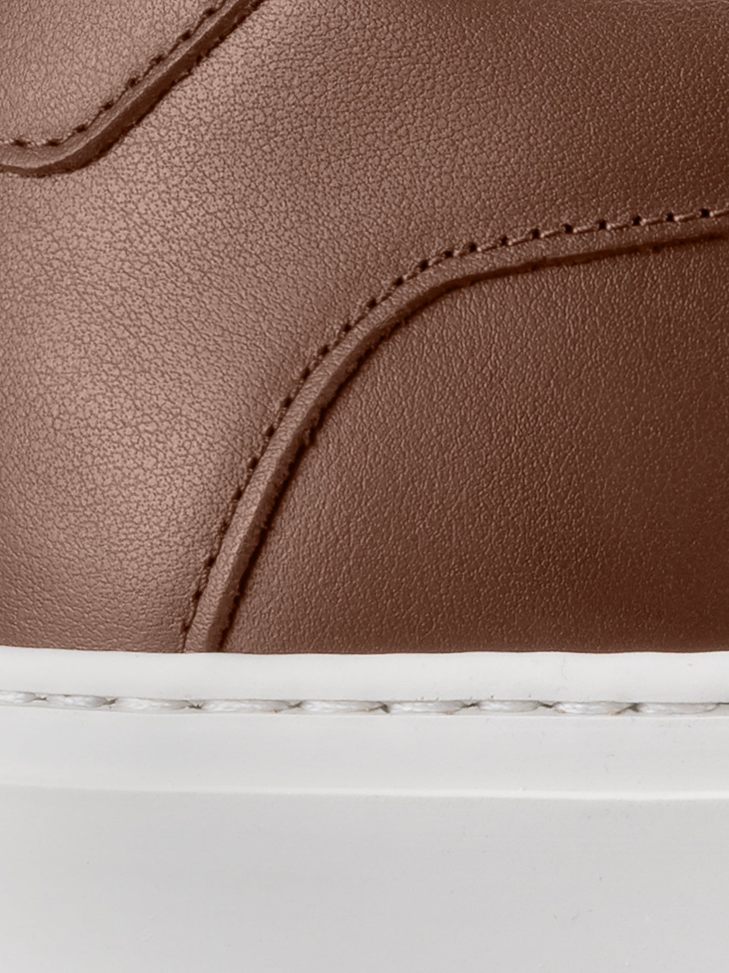 Capri Leather Sneaker in Terra