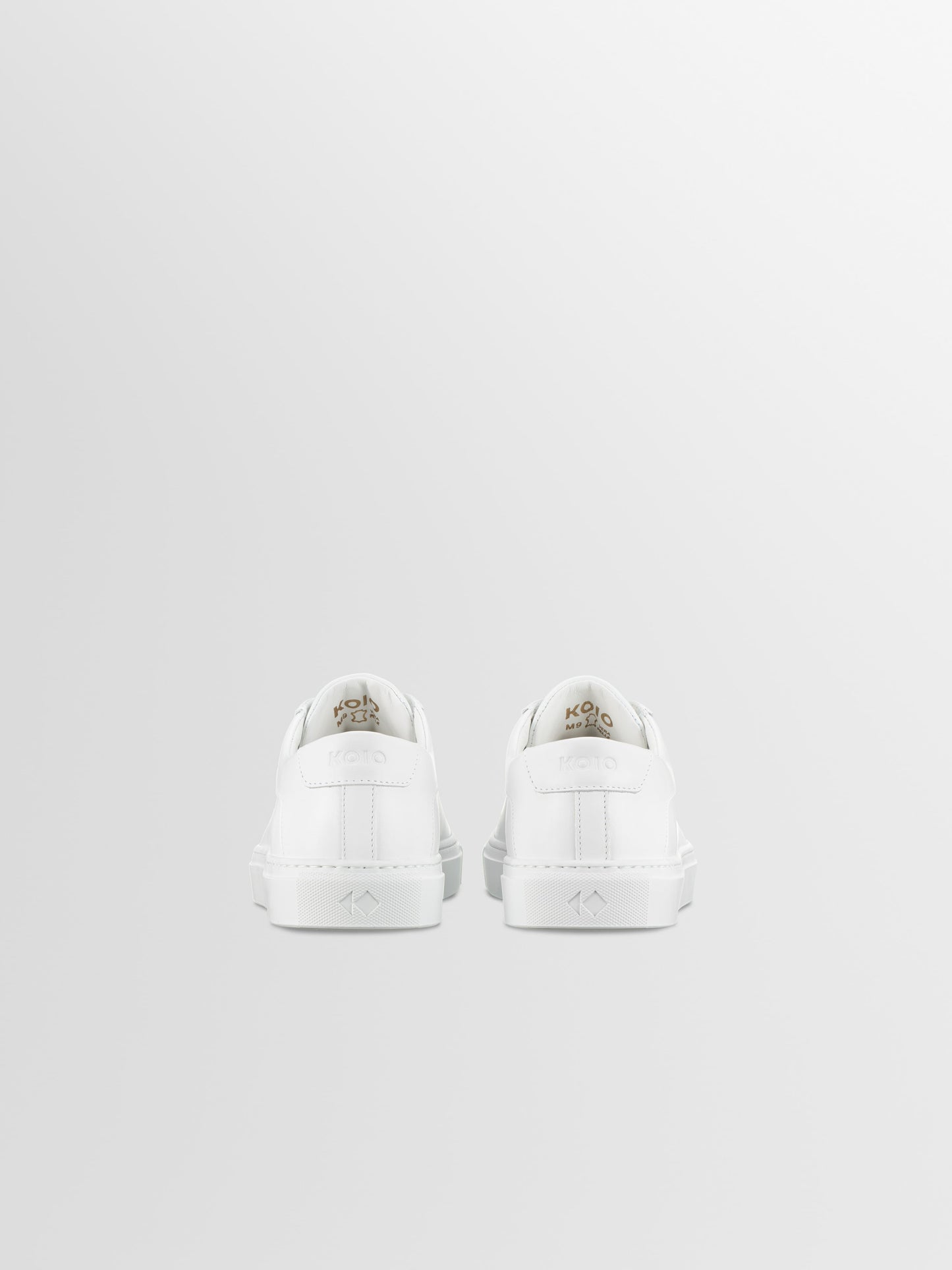 Capri Leather Sneaker in Triple White
