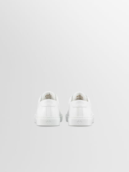 Capri Leather Sneaker in Triple White
