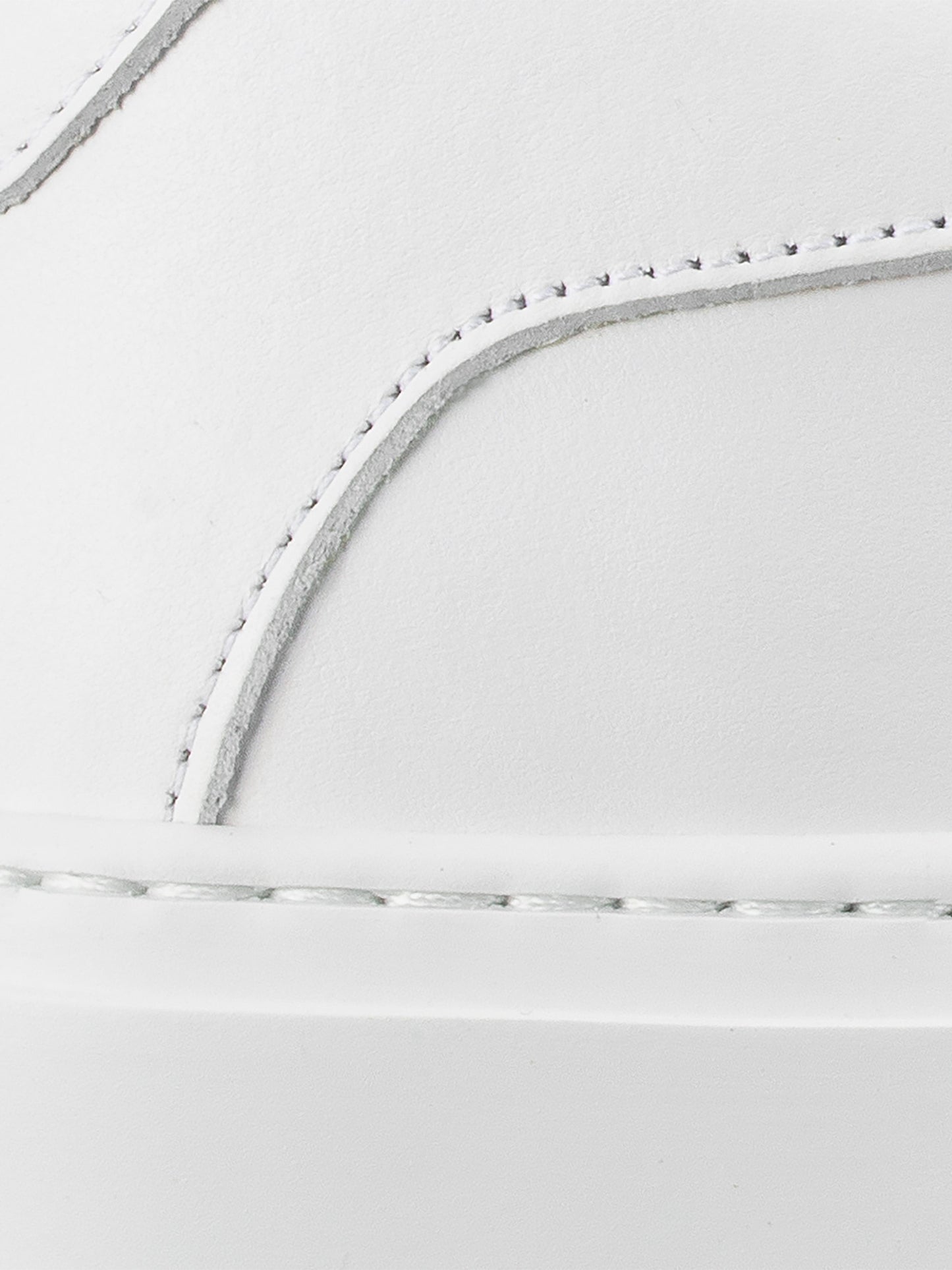 Capri Leather Sneaker in Triple White