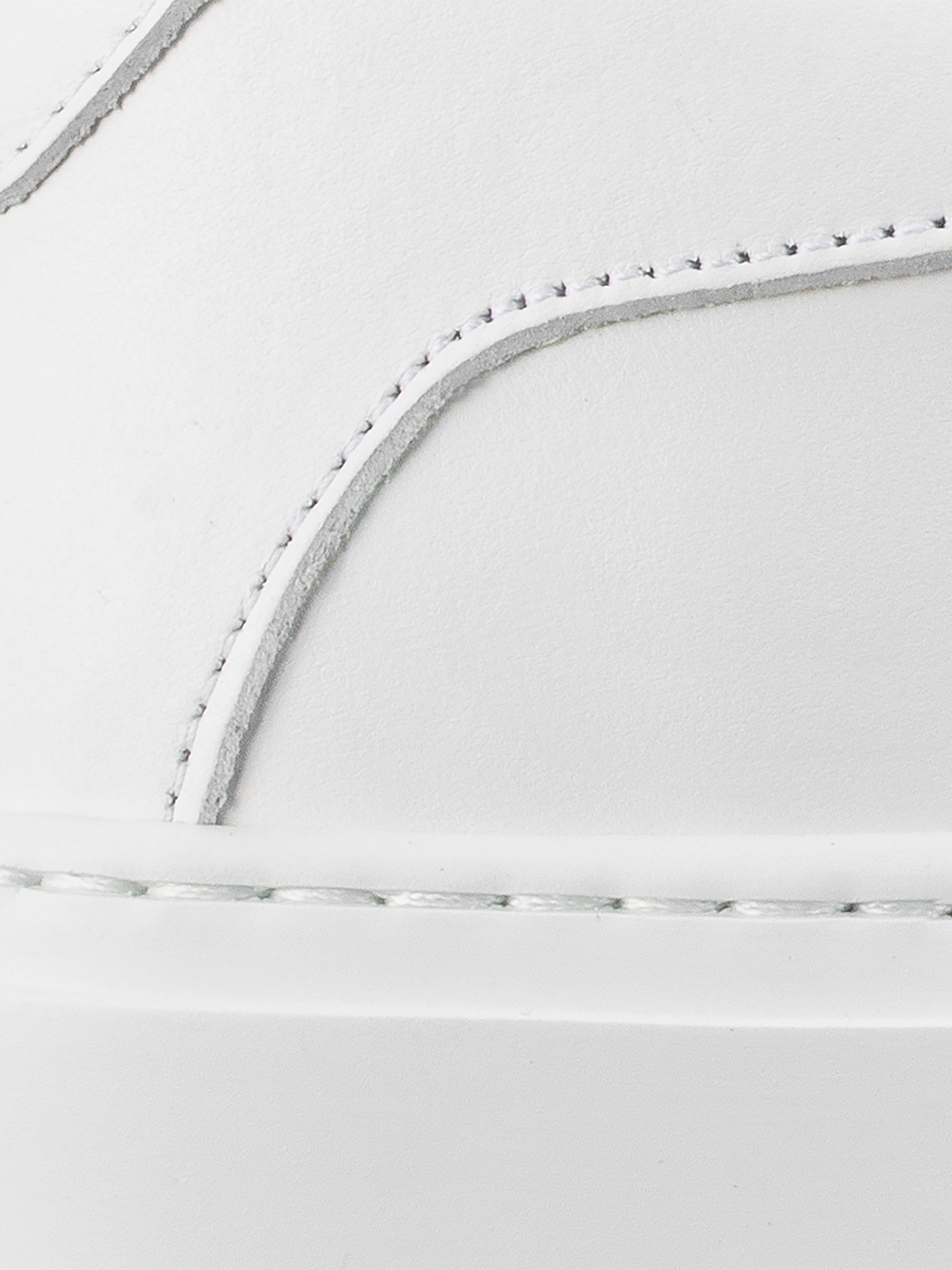 Capri Leather Sneaker in Triple White