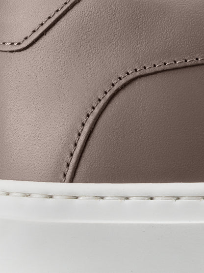 Capri Leather Sneaker in Tundra