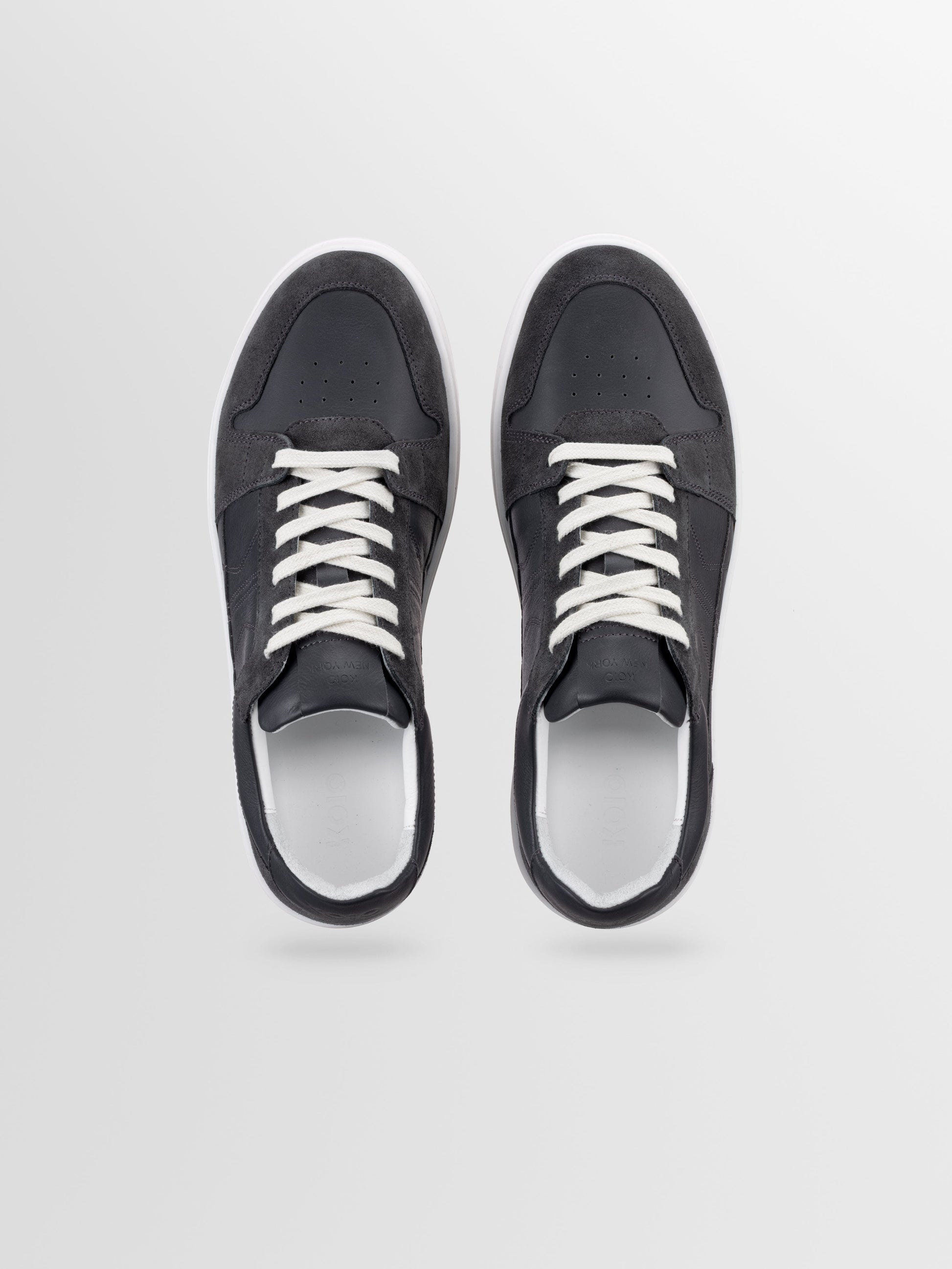 Carrara Suede Sneaker in Basalt
