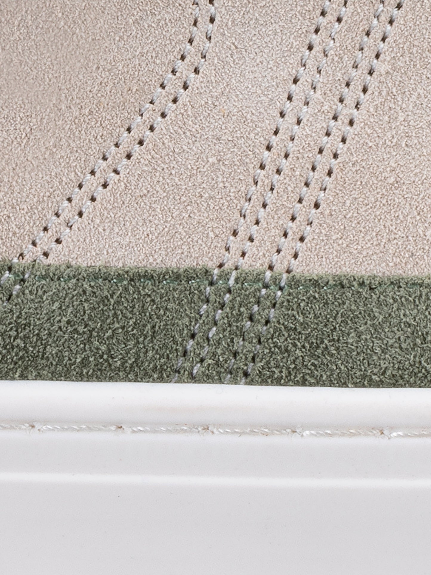 Carrara Suede Sneaker in Grove