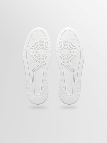 Carrara Leather & Suede Sneaker in Sail