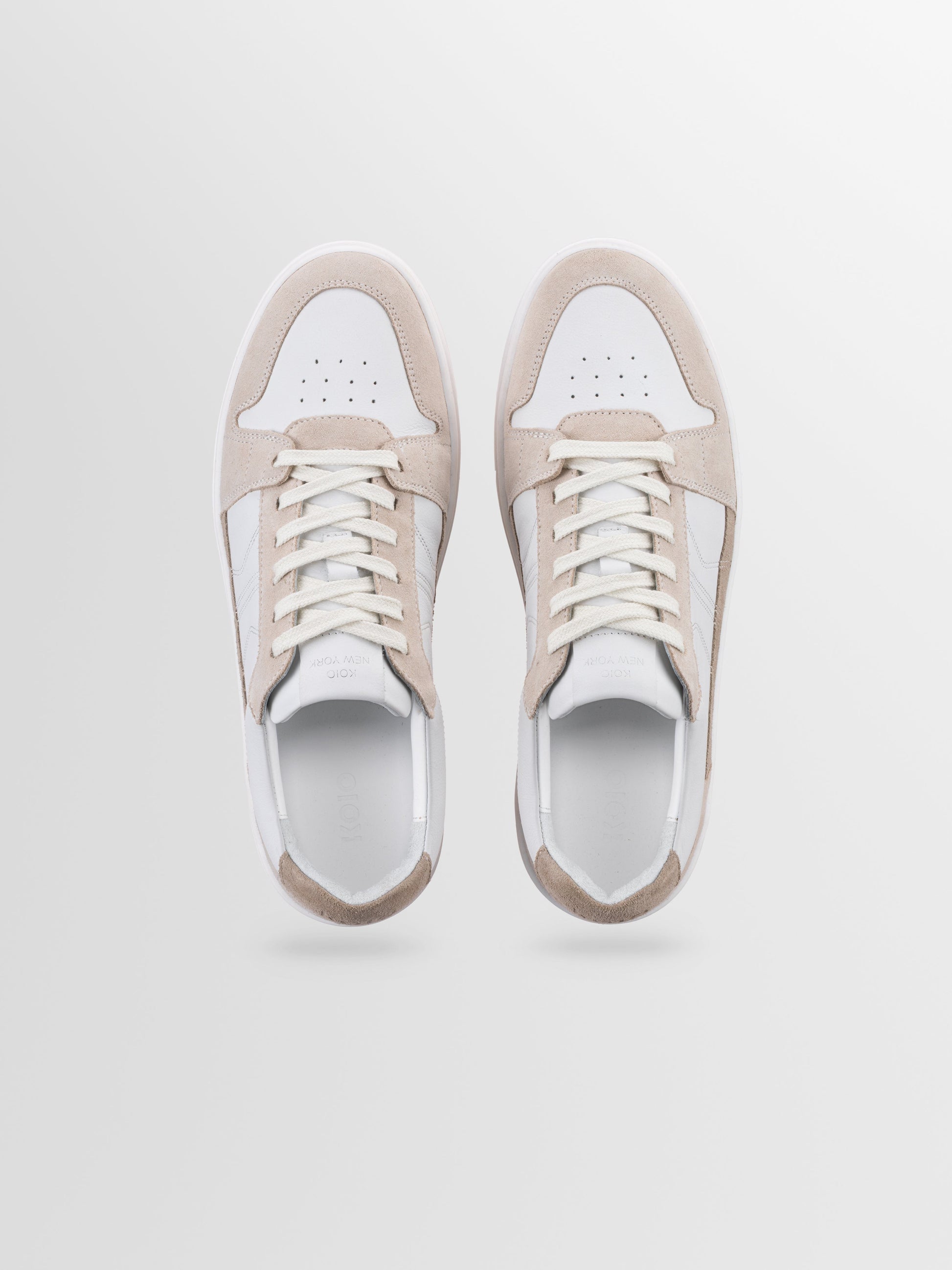 Carrara Suede Sneaker in Oyster