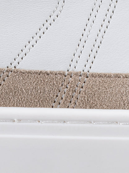 Carrara Suede Sneaker in Oyster