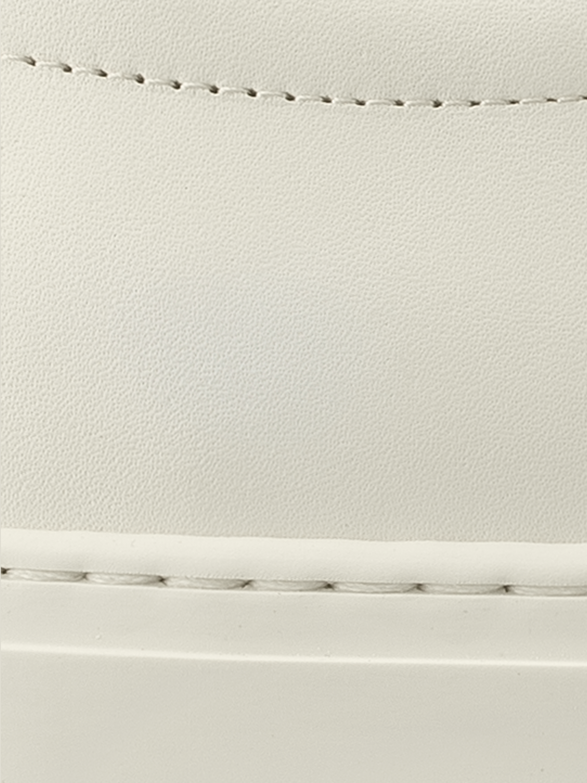 Garda Leather Sneaker in Antique White