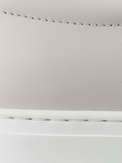 Garda Leather Sneaker in Sandstone