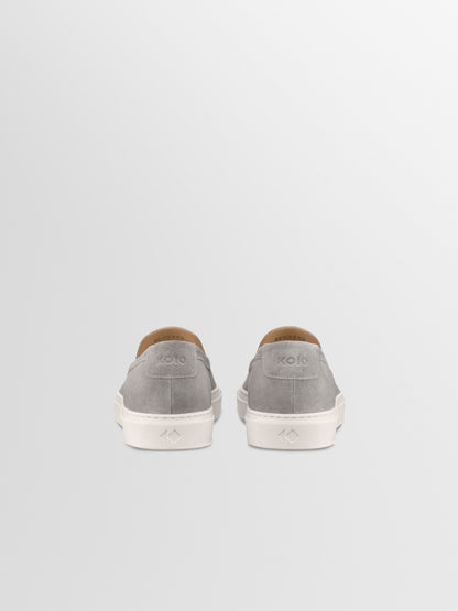 Lido Suede Loafer in Mineral