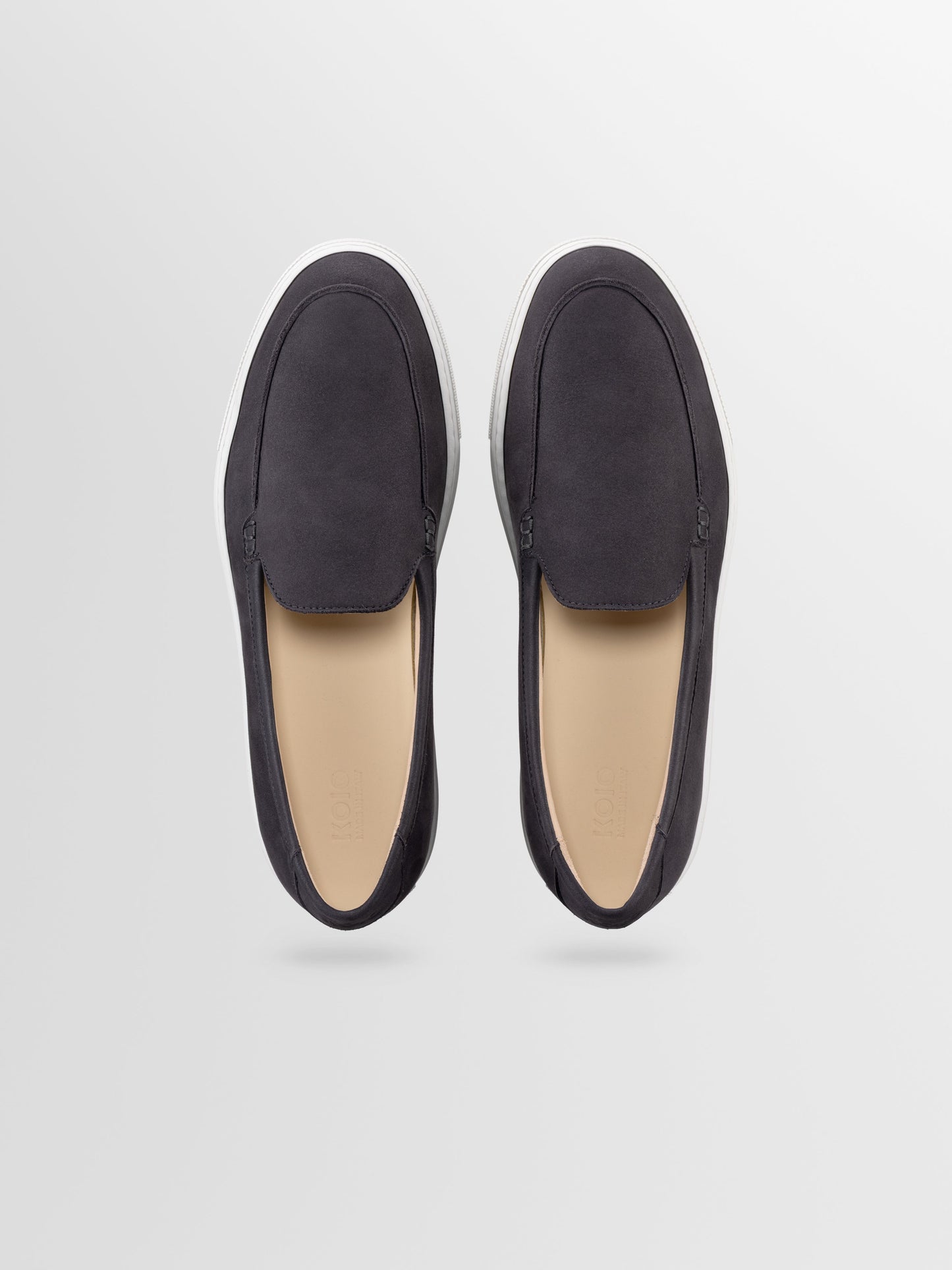 Lido Nubuck Loafer in Obsidian