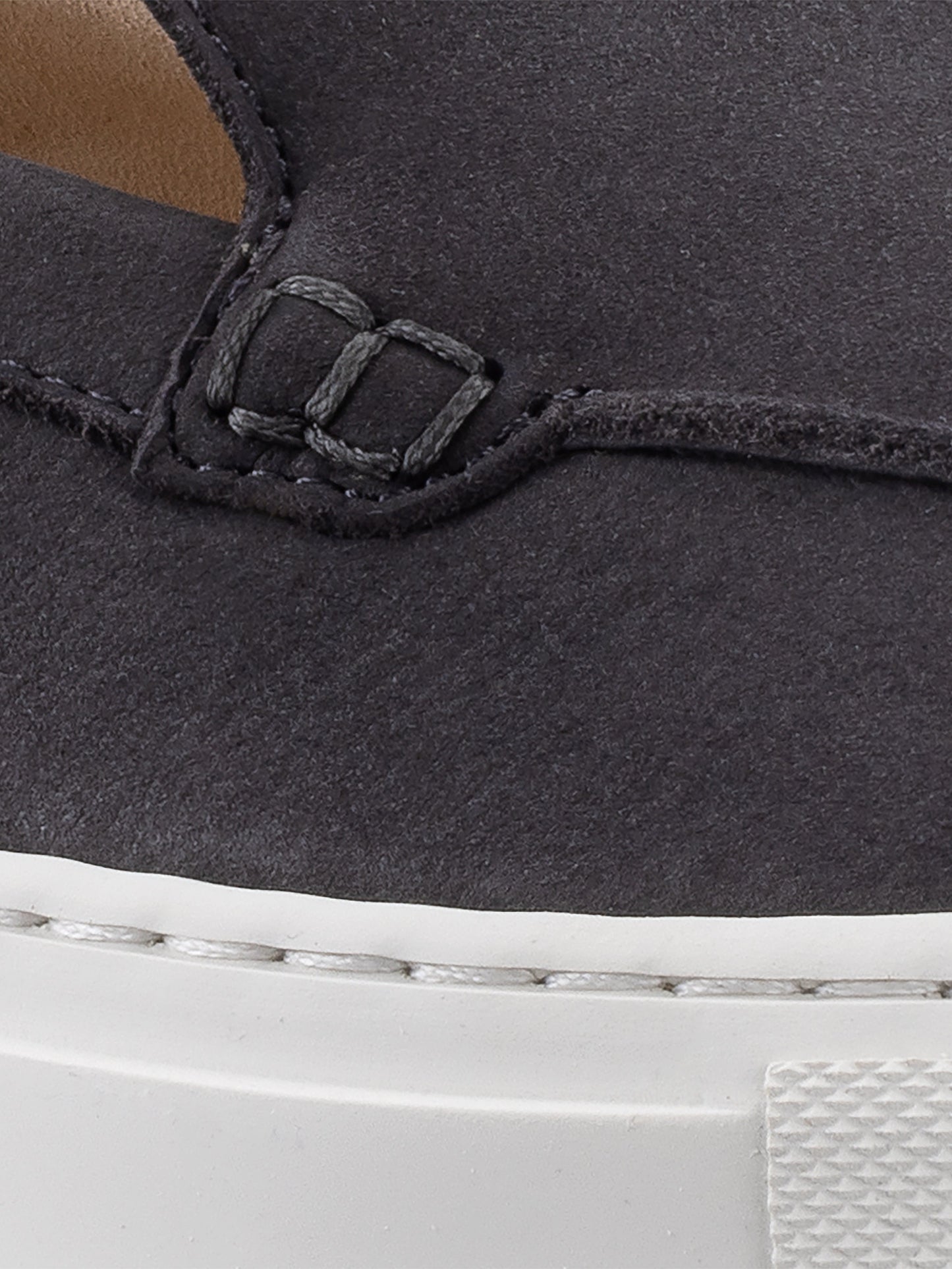 Lido Nubuck Loafer in Obsidian