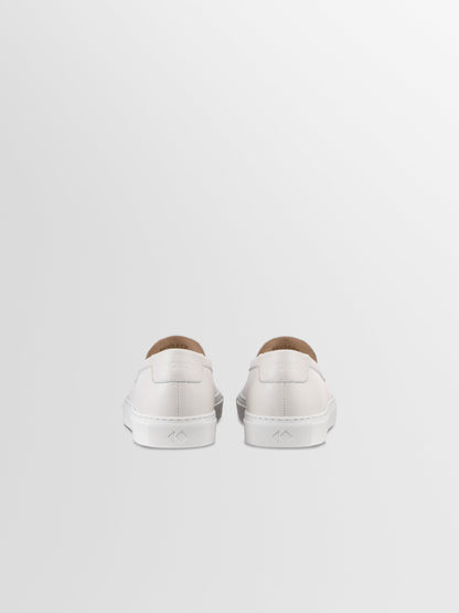Lido Leather Loafer in Parchment
