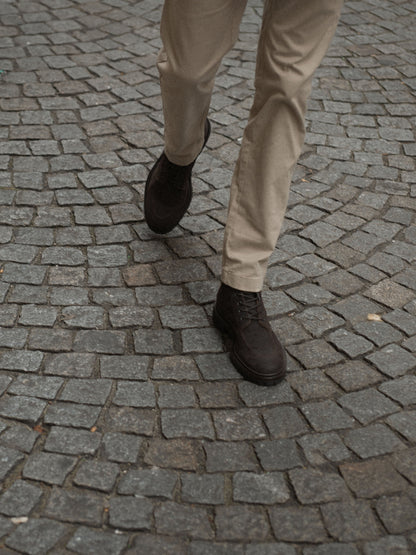 Milo Suede Boot in Pinecone