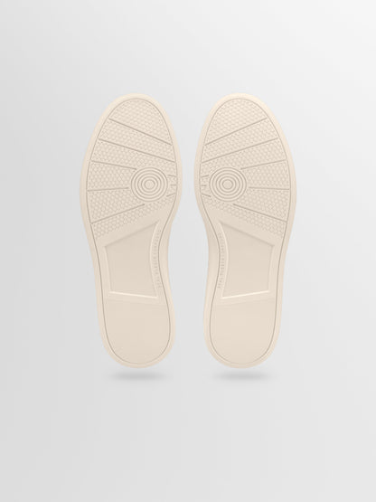 Monza Leather Sneaker in Latte