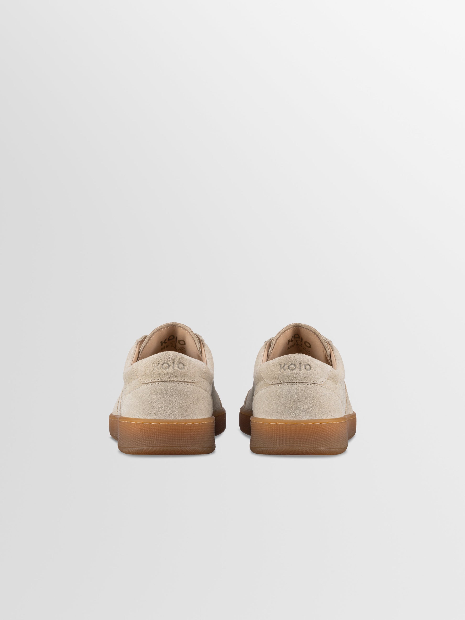 Monza Suede Sneaker in Papyrus