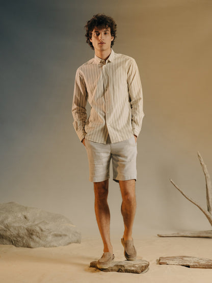 Ostuni Suede Espadrille in Ashen