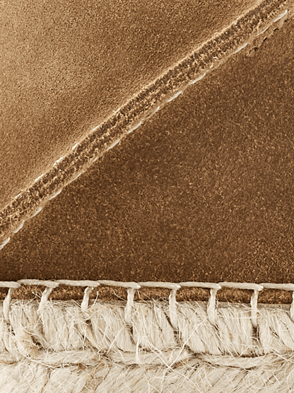 Ostuni Suede Espadrille in Nutmeg