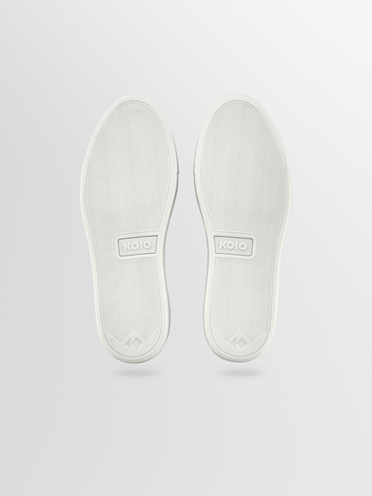 Portofino Leather Sneaker in Antique White