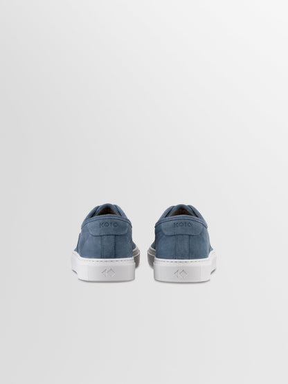 Portofino Suede Sneaker in Sky
