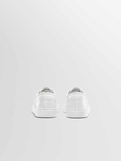 Portofino Leather Sneaker in Triple White