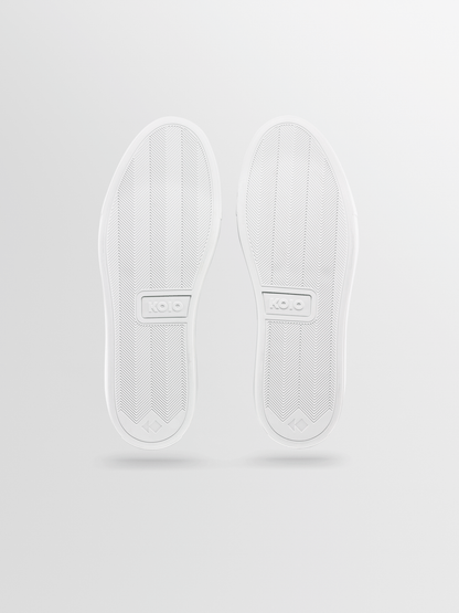 Portofino Leather Sneaker in Triple White