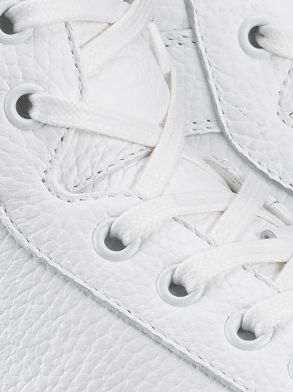 Primo Leather Sneaker in Triple White