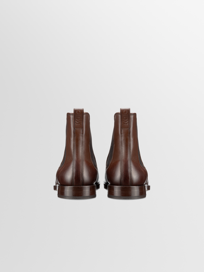 Trento Leather Boot in Brandy