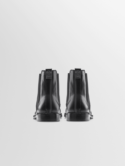 Trento Leather Boot in Black